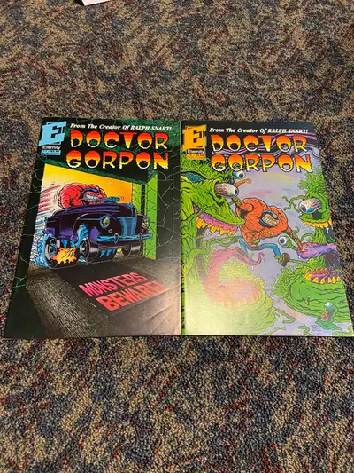 "DOCTOR GORPON 1 & 2 1991, Eternity Comics) by MARC HANSEN, View more