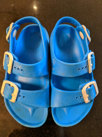 Birkenstock Toddler & Youth Milano Sandal in Blue