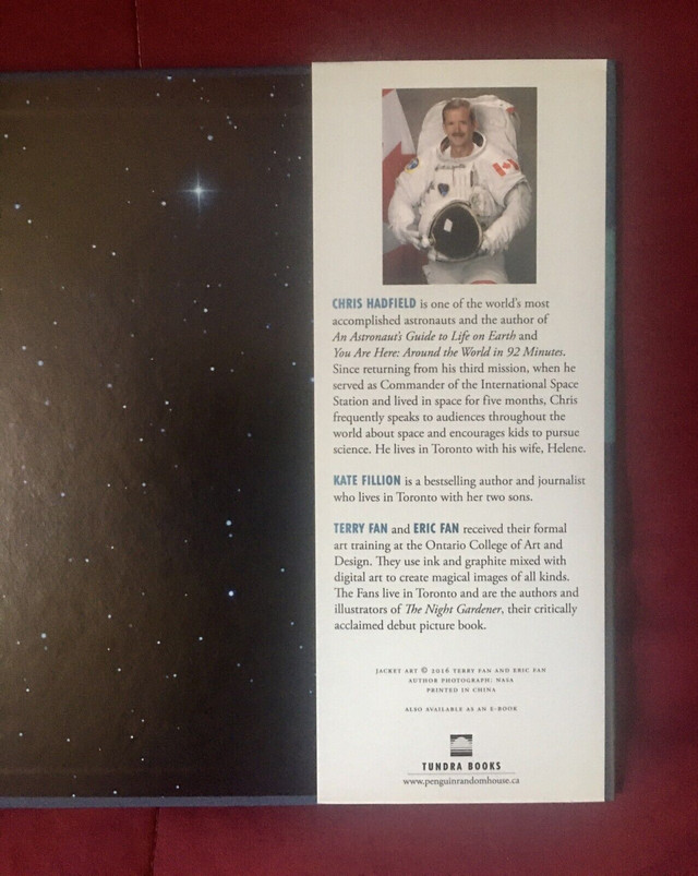 Chris Hadfield - The Darkest Dark (Signed Copy) in Children & Young Adult in Mississauga / Peel Region - Image 4