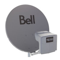 Bell Satellite Dish Installation parts. 
