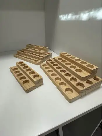 Wooden Essential Oil Holders – Large & Small64656289718530122