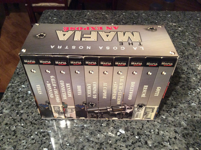 Mafia History - VHS Collectors Set in Arts & Collectibles in Thunder Bay