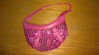 Pink Sequin Purse with lining - $5