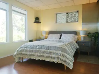 Separate One-Bed Suite w Ocean View Lantzville/North Nanaimo