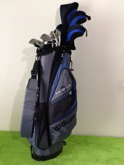 Sac avec bâtons de golf droitier pour homme de marque McGregor/Strata est un ensemble idéal pour les...