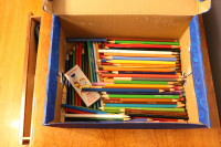 Box of Pencil Crayons, Colored Pencils. Staples, Crayola