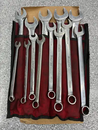 Snap On OEXM Wrench Set 11mm-24mm missing 15mm Item#1391502 Good working condition Swap Shop 416-701...