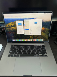 MacBook Pro 16 inch (2019 - 1TB 