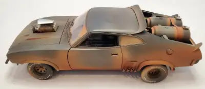 Ultra Rare 72760 1:18 Diecast Autoart Signature Mad Max 2 Road Warrior Interceptor Upgraded Version...