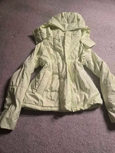 Neon Yellow Lululemon Winter Puffer Jacket, View more