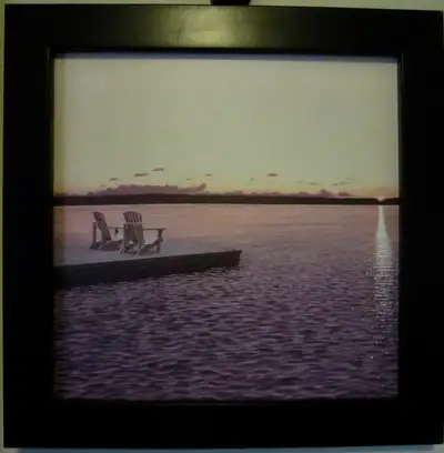 THIS IS A STUNNING CANVAS PRINT BY THE CANADIAN ARTIST WAYNE MONDOK. WAYNE HAS PERFECTLY CAPTURED TH...