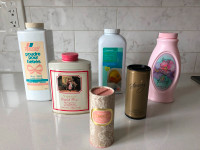Baby Powder, Perfumed Talc – Opened – Partial – 6 bottles