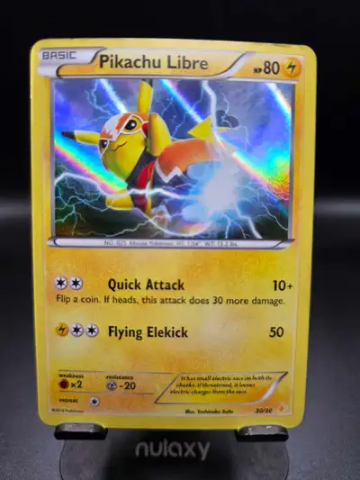 Pikachu Libre Pokemon Card, View more