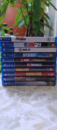10 PS4 Games-$100 For All (obo)