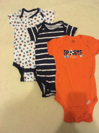 Boys short sleeve onesies 