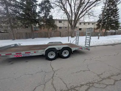 200 for 24 hour rental plus 350 safety deposit 7x20 7 ton equipment hauler , 750 a week or monthly r...