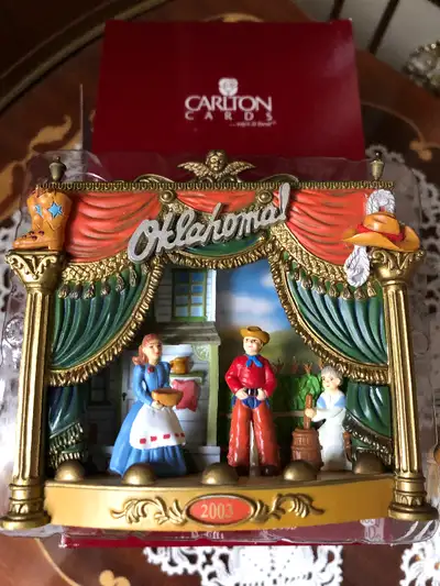 Carlton Cards Heirloom Collection Oklahoma! Christmas Ornament, View more