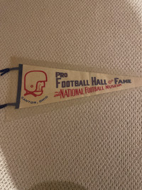 Early 1970’s NFL Football Hall of Fame Pennant.