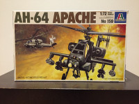 Plastic Model Kit - Italeri AH-64 Apache Helicopter