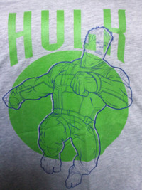 New Marvel Incredible Hulk Mens T-shirt size 5XL