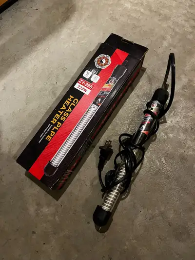 I have bunch of heaters and UV lights for sale, all work in excellent condition. Heaters - 220W, ask...