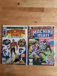 Machine Man No. 10 and No. 16