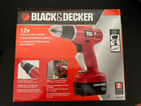 Black & Decker 12v Cordless Drill/Driver GC121C