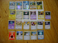 22 POKEMON CARDS,5 HOLO