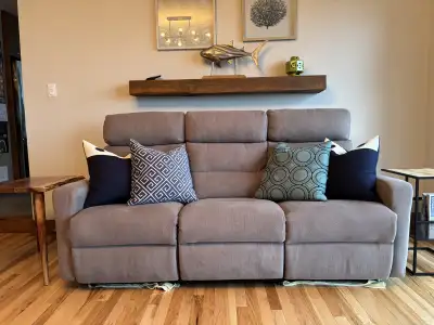 Divan inclinable motorisé ELRAN appuis-tête ajustables, View more