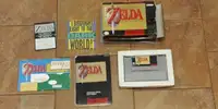 Zelda Link to the Past SNES Complete with Map+Inserts
