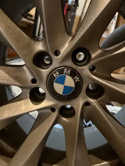 Price: $600 Description: Selling a set of 4 OEM BMW alloy rims with tires. Rim size: 18” Offset: 34m...