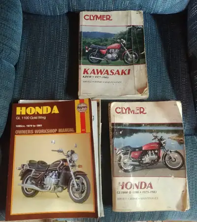 Motorcycle Manuals . $ 35. each Honda GoldWing GL 1000 & gl1100 . 75 - 82 . Gold Wing manual GL 1100...