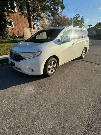 2011 Nissan Quest with 164,000KMs. Clean title no accidents, carfax is available. Heated seats, rear...