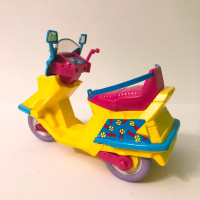 Vtg Mattel 1989 Barbie And the All Stars Action Scooter Toy