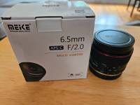 Fuji X-Mount Meike 6.5mm F/2 Circular Fisheye Lens
