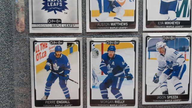 2021-22 O-PEE-CHEE Maples Leafs toronto Complete team & Rookies dans Art et objets de collection  à Lévis - Image 3