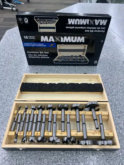 Maximum 16PC Forstner Bit Set, View more