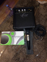 MICROPHONE ET AMPLI