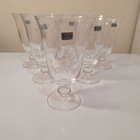6 Schott Zwiesel Crystal Water Iced Tea Goblets Glasses