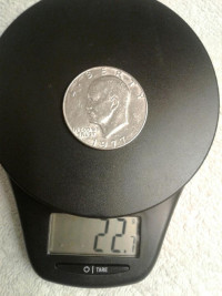 1977-D  Eisenhower Liberty one dollar coin