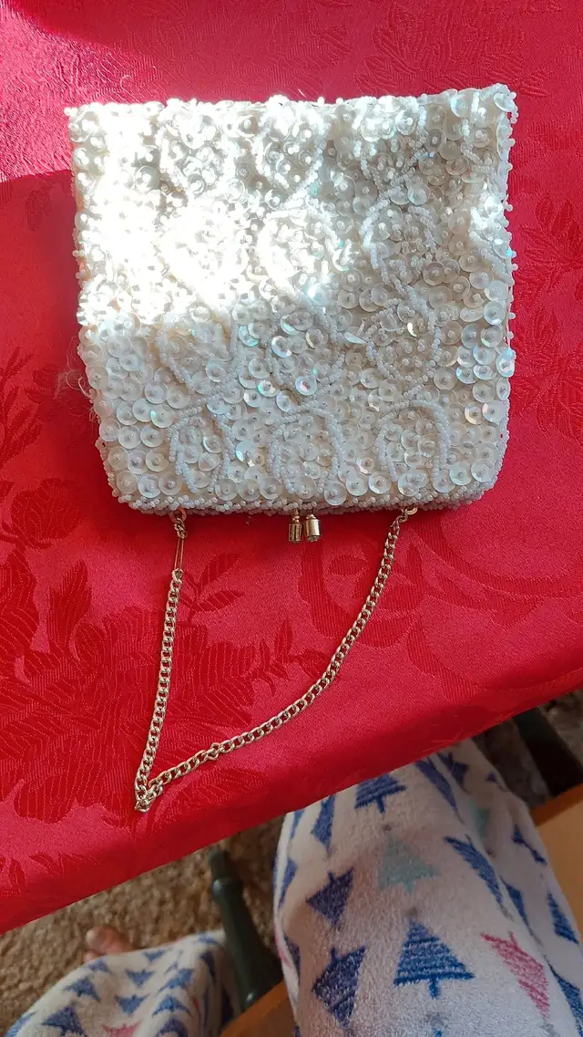 Ladies Beaded Clutch Purse in Women's - Bags & Wallets in Strathcona County - Image 2