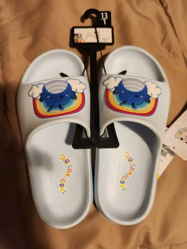 Squishmallow Slides, size 13/1, NEW 