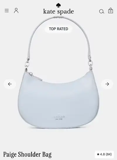 Kate Spade WHITE Paige Shoulder Bag, View more