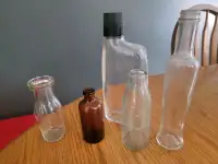 Vintage bottles x5