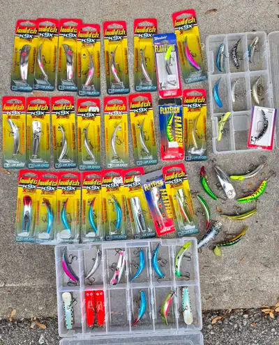 Lures - Luhr Jensen Kwikfish K9X & Worden's Flatfish, View more