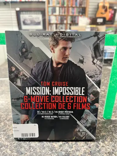 Mission Impossible? More like Challenge Accepted by Agent Ethan Hunt! 6 movie collection for $29.95...