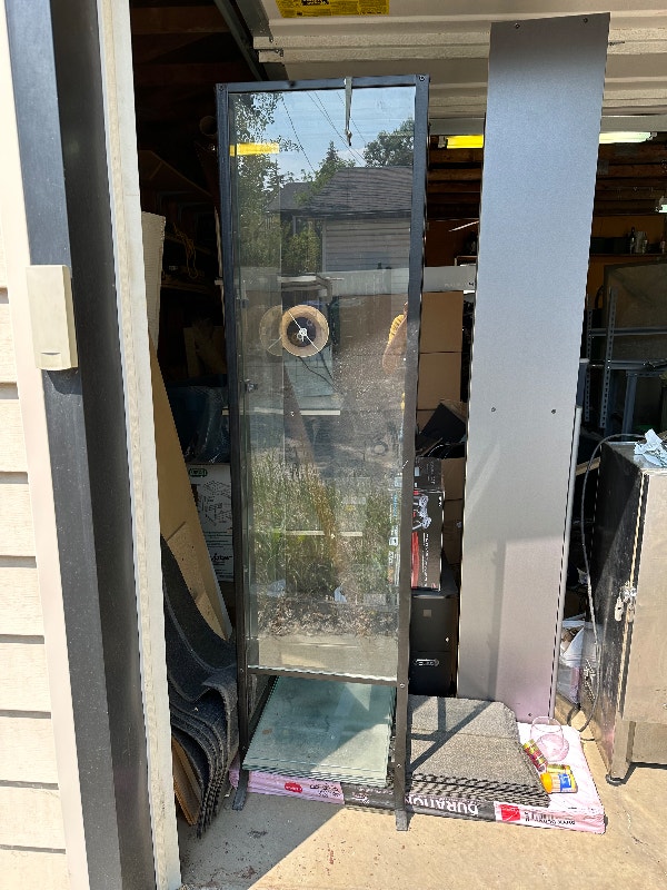 Ikea glass display Hutches & Display Calgary Kijiji
