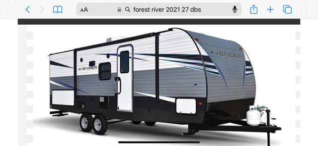 Forest river prime time /Avenger 27 Dbs dans VR et caravanes  à Bathurst