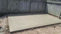 Concrete placing and finishing