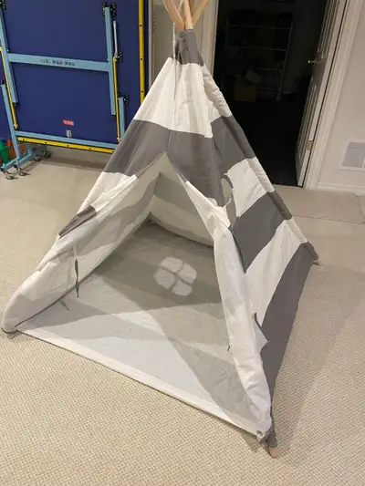47'' W x 47'' D Indoor / Outdoor Triangular Play Tent, View more